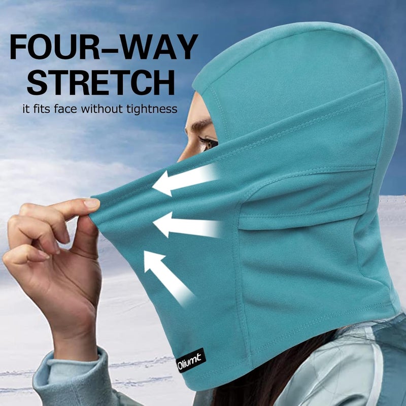 Oliumt Balaclava Ski Mask, Warm, Breathable & Lightweight, Full Coverage Fleece Winter Face Mask for Men & Women - Image 5